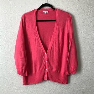 Joseph A Pink Cardigan
